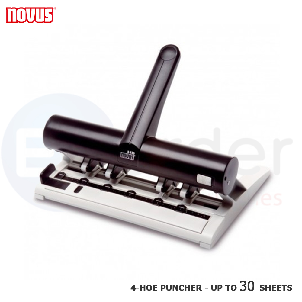 NOVUS B425 4 hole puncher up to 25 sheets
