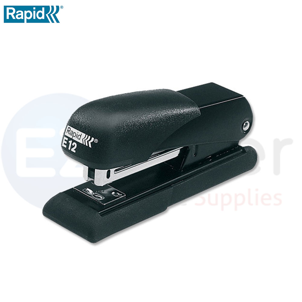 RAPID E12  24/6 metal black stapler