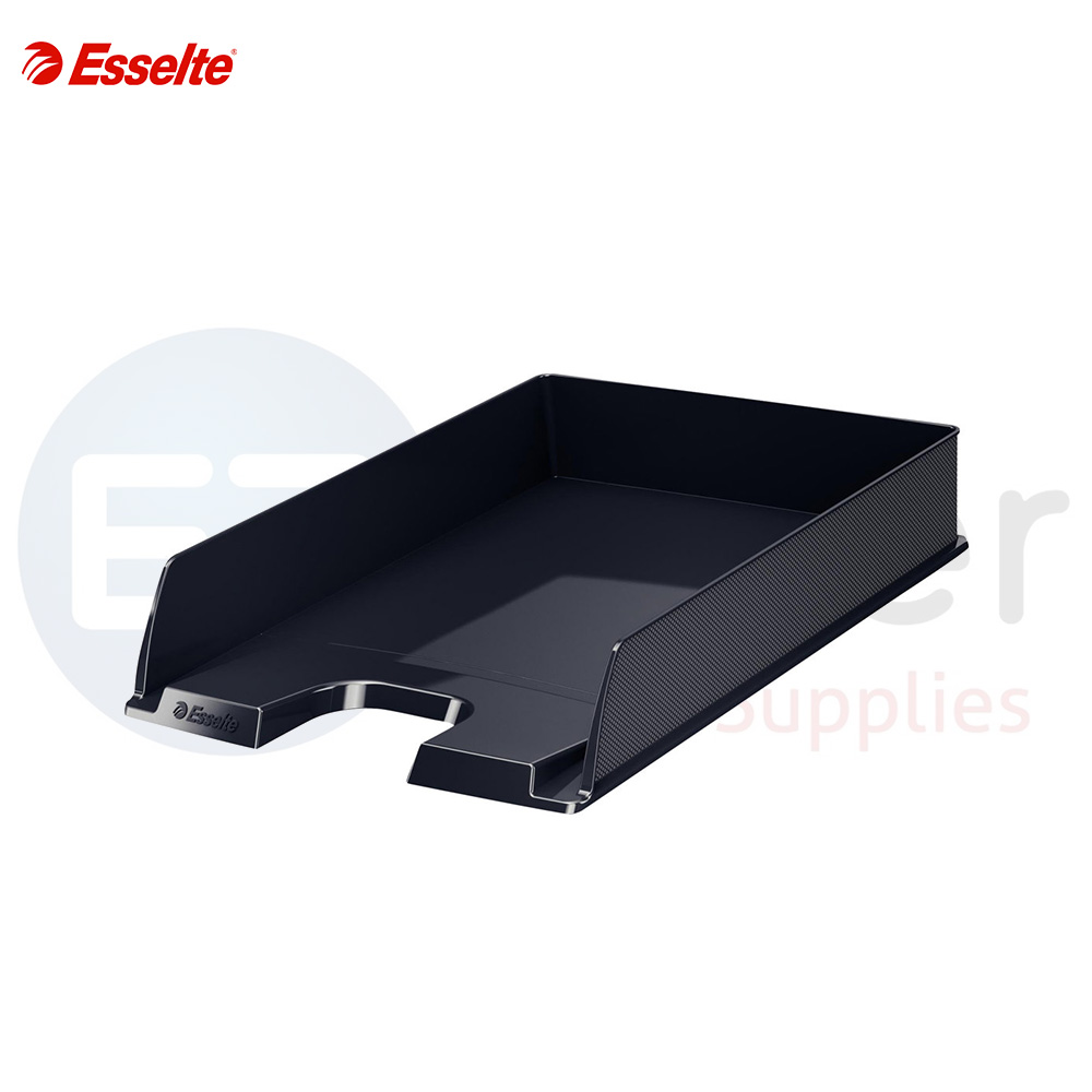 ESSELTE standard filing tray black opaque