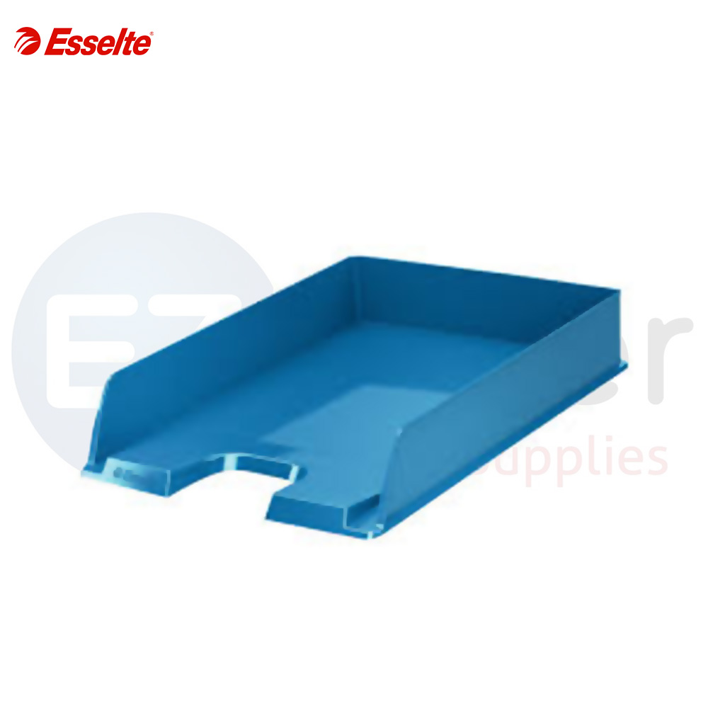 ESSELTE standard filing tray blue opaque