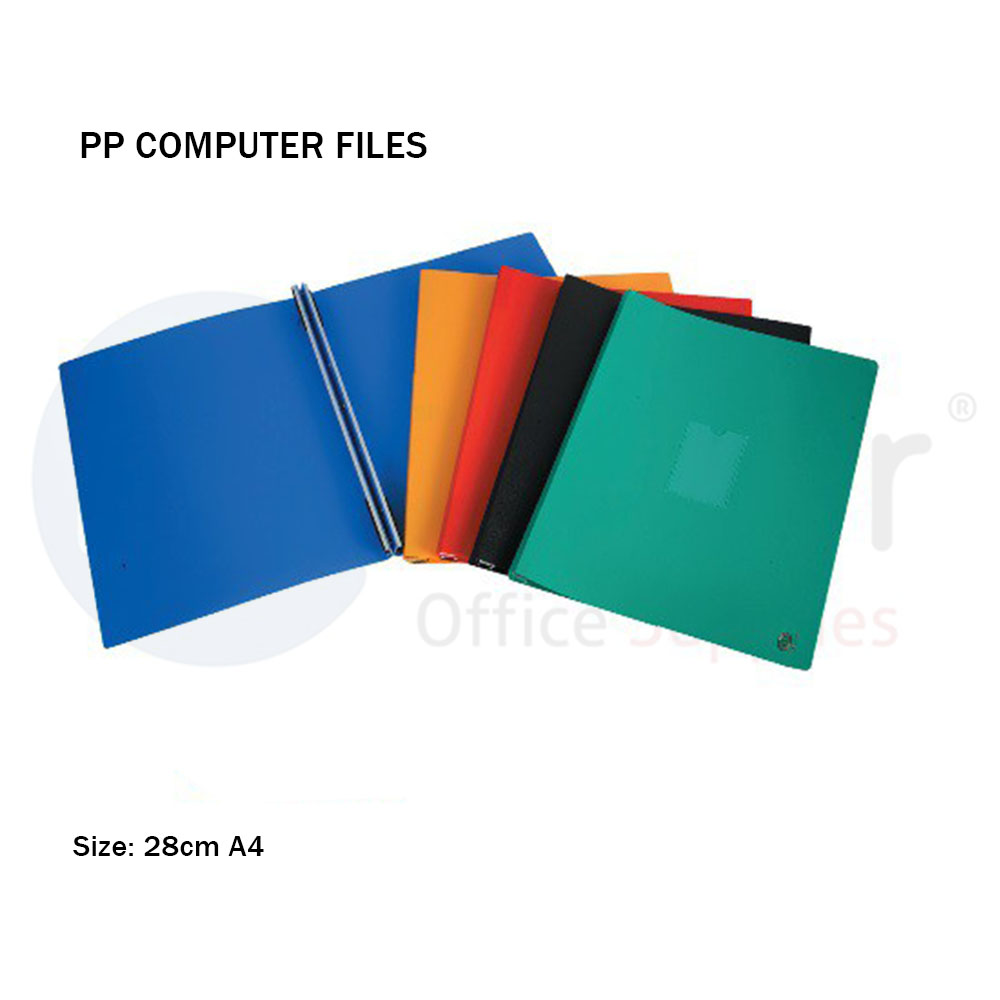 Computer file pp 26cm BLUE