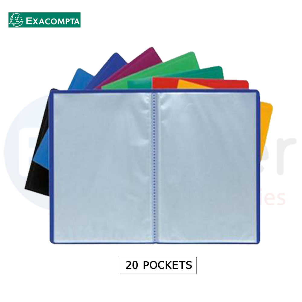 Exacompta display album 20 sheets soft