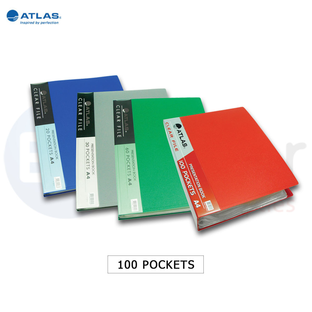 Atlas  Display albums 100 Pockets