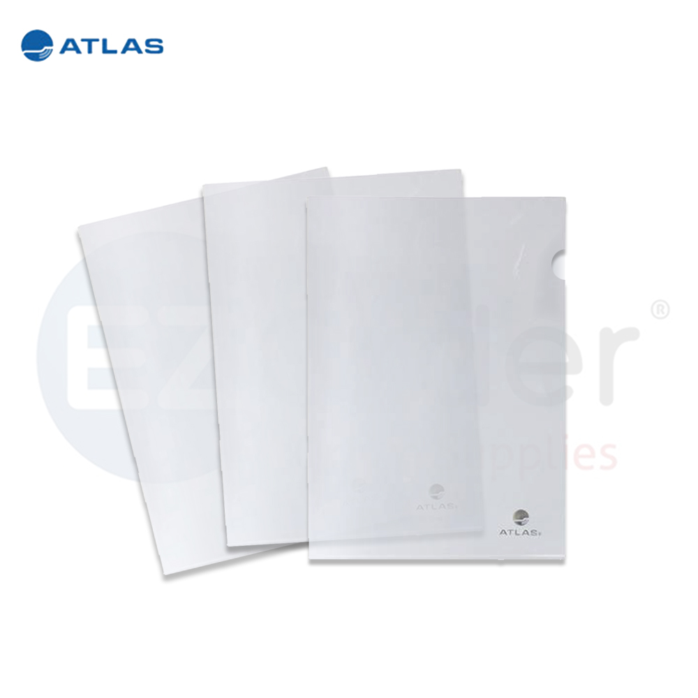 Atlas Sheet protector A4 transparent, 200mic