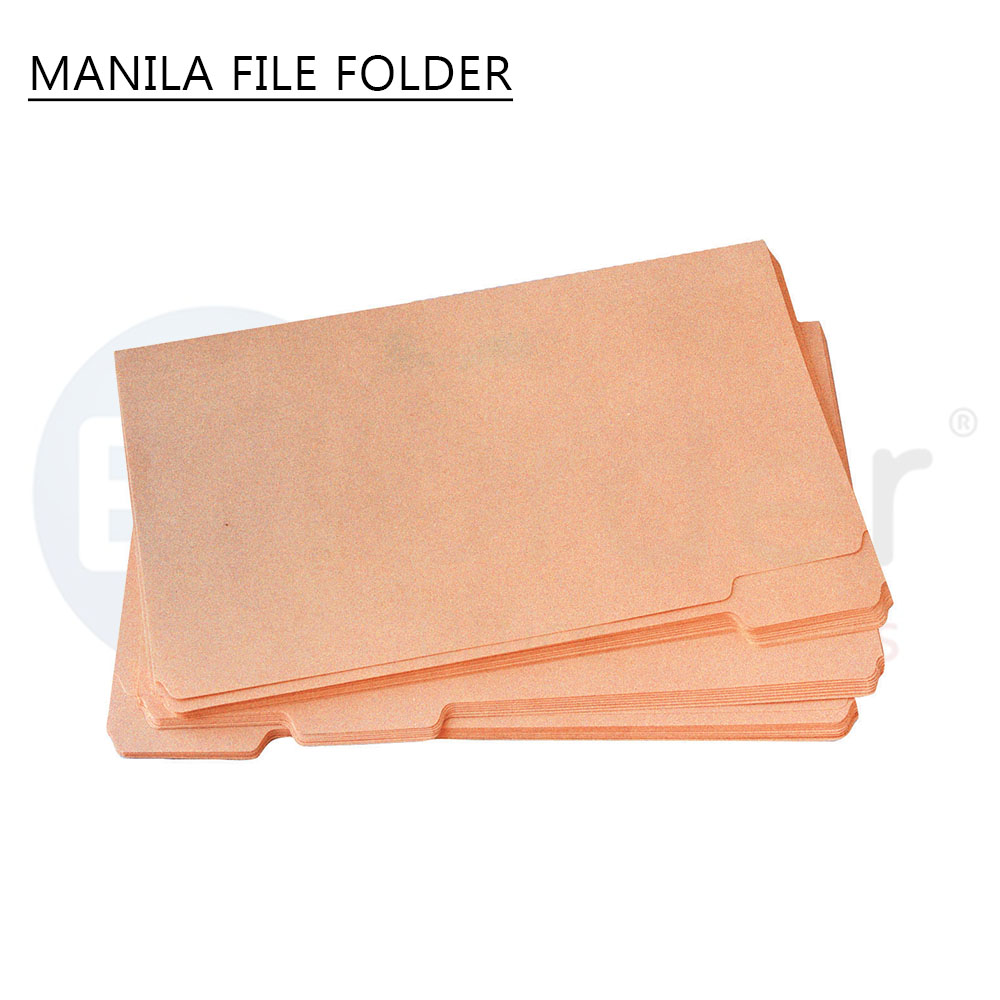 +Manila file folders,A4 1/5 cut (100/box)