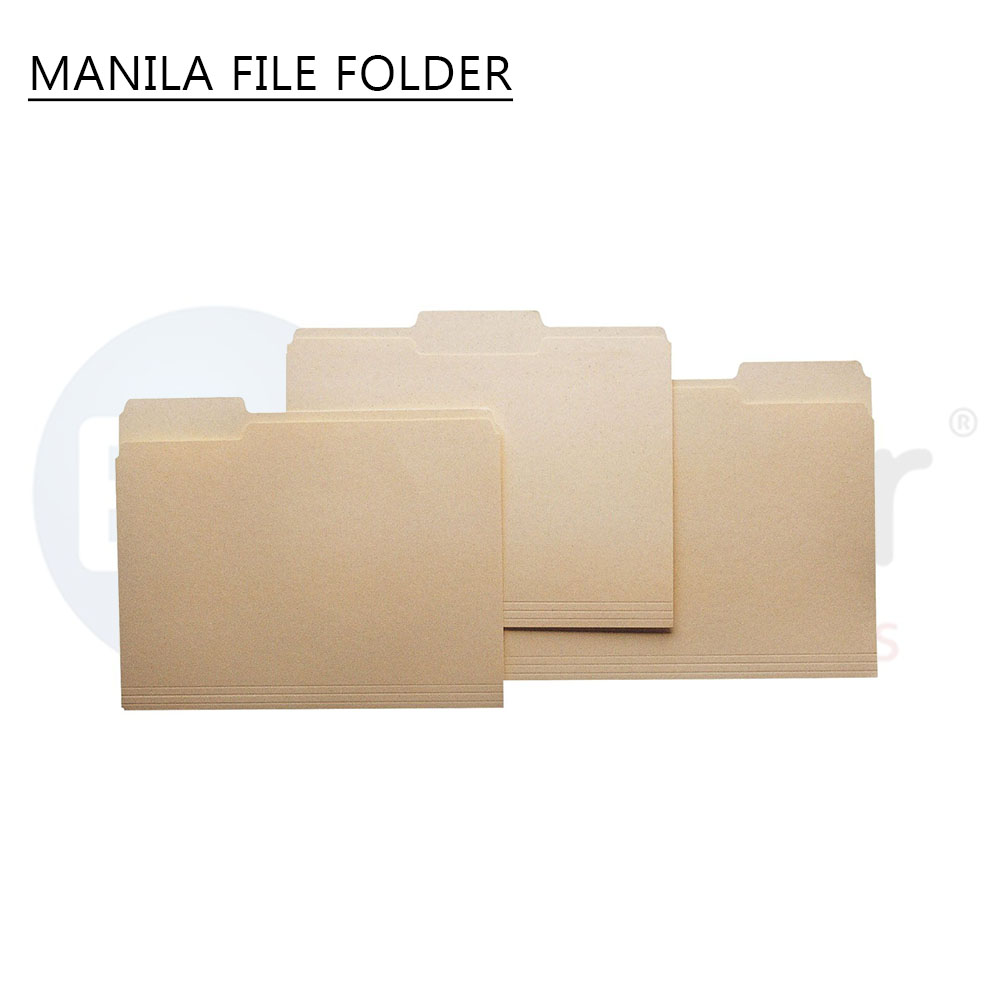 ++Manila filefolders legal size 1/5cut(100/box)