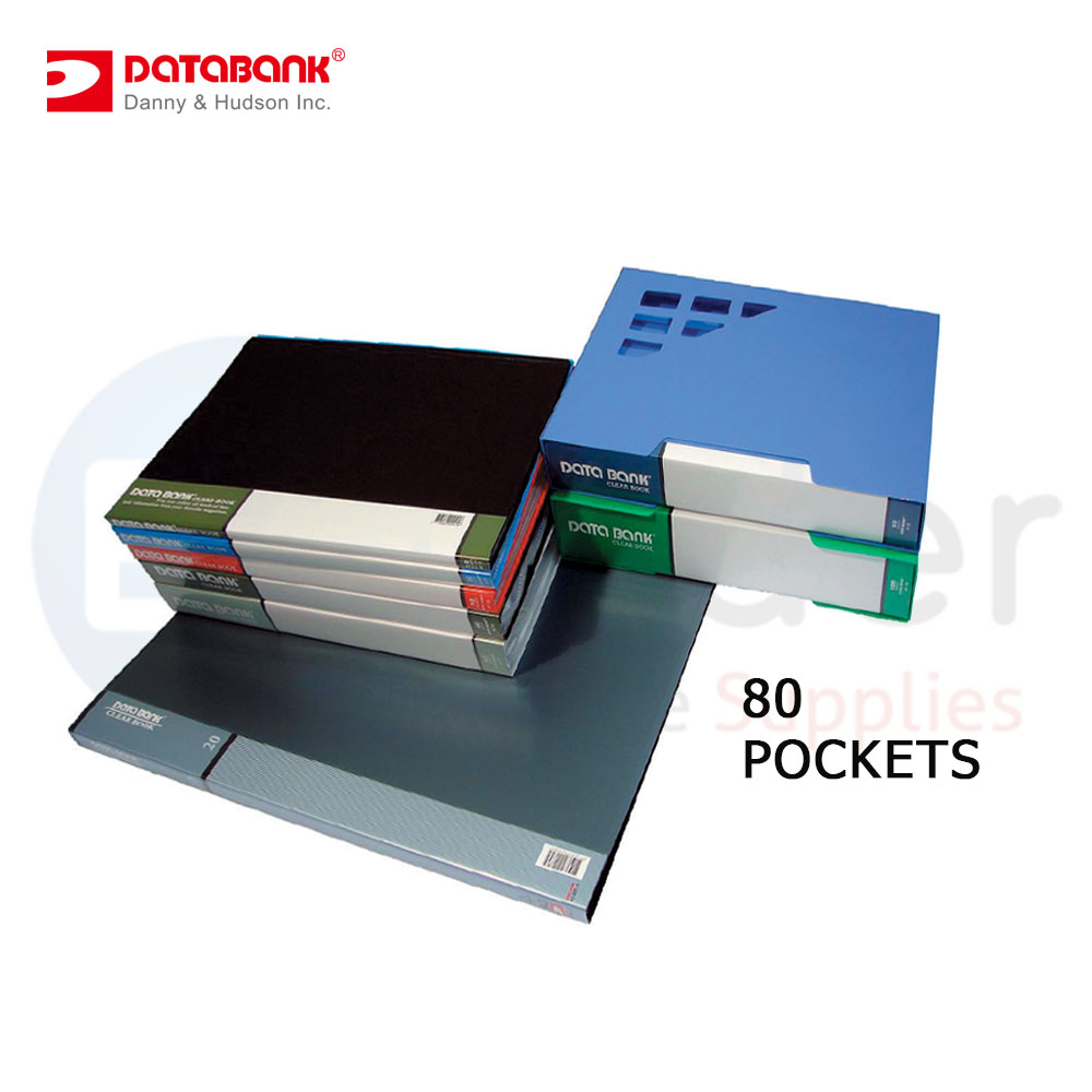 #Data Bank Display album 80 sheets, With box