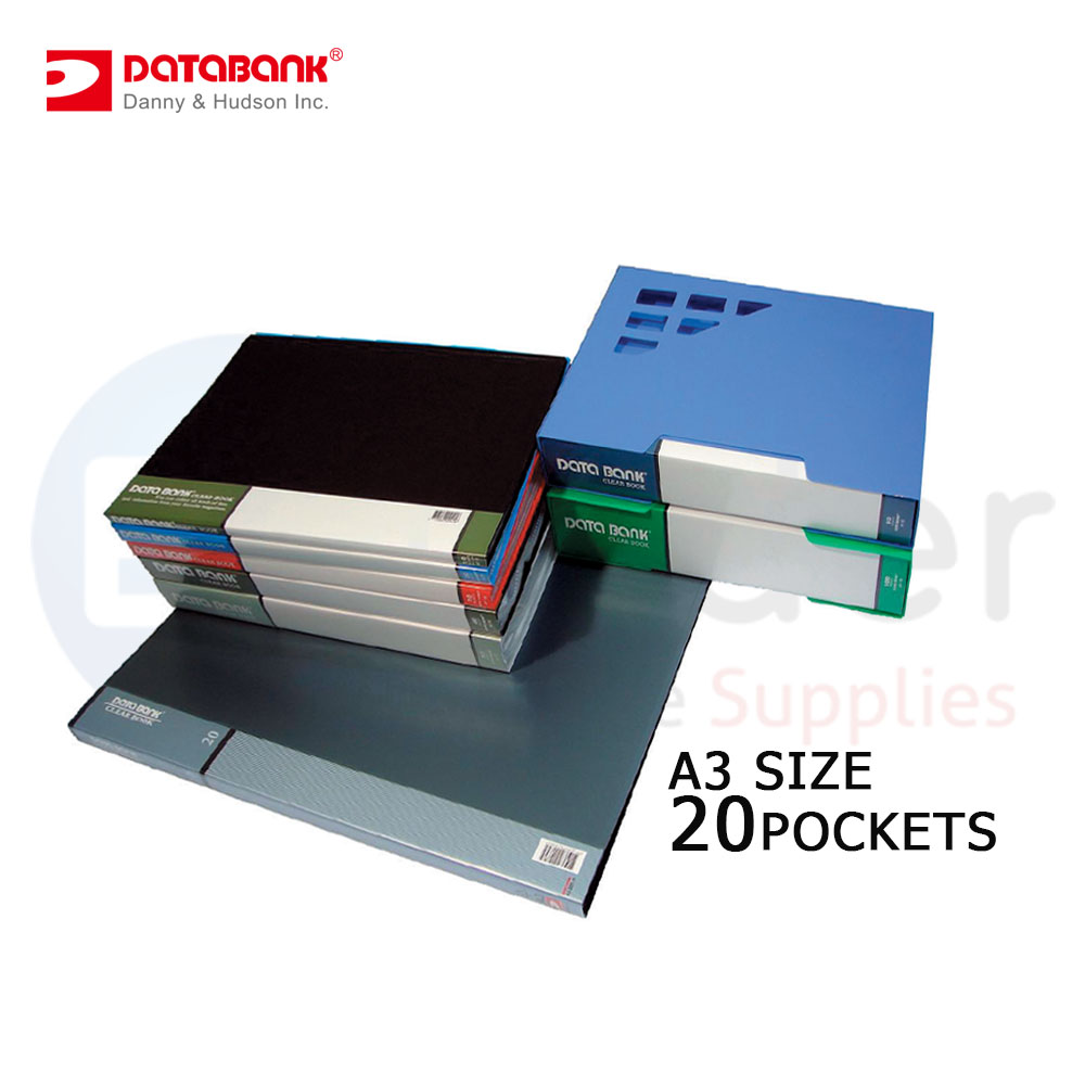 Data Bank Display album A3 size 20 sheets