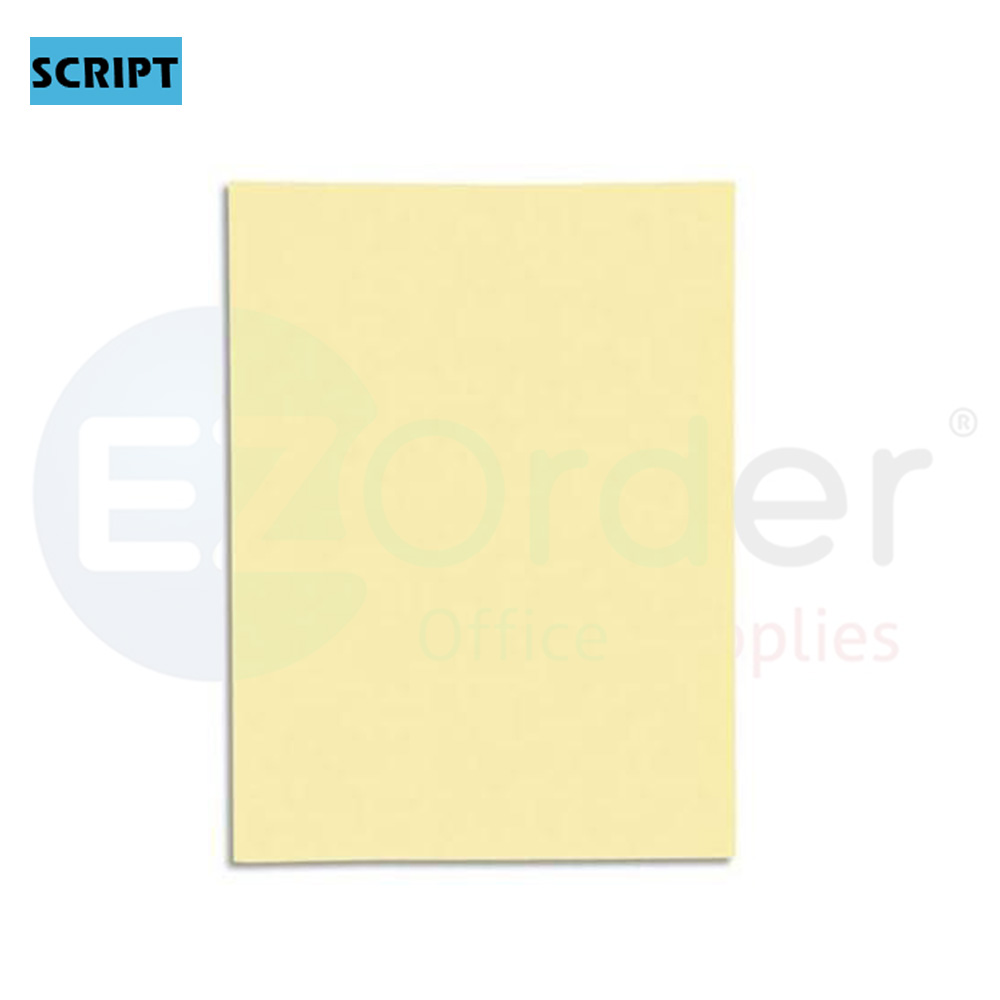Exacompta sous-chemise cardboard 80gr,yellow(250)
