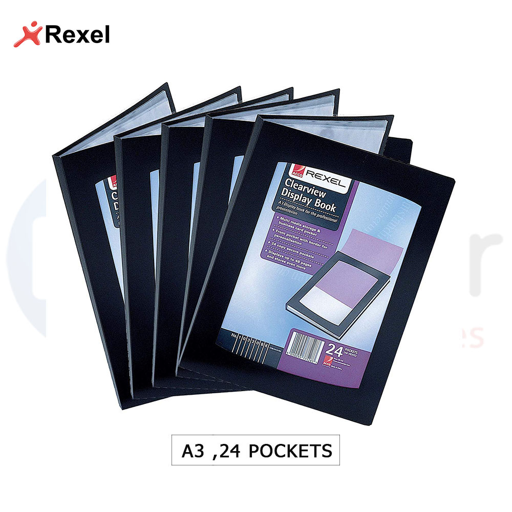 -Rexel  Display albums A3size,24 Pockets
