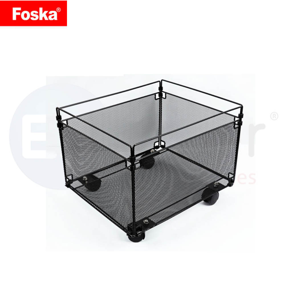 FOSKA Suspension file rack, Mesh type, With wheels