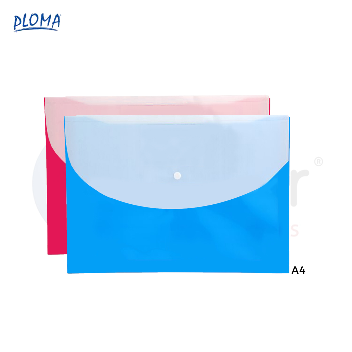 PLOMA A4 envelope bag twin color