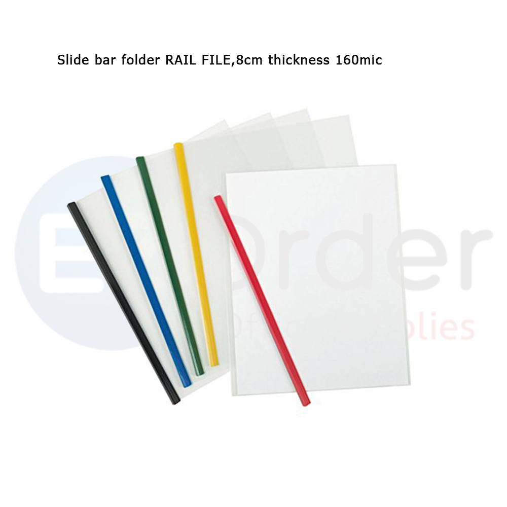 #+Slide bar folder RAIL FILE,8cm thickness 160mic