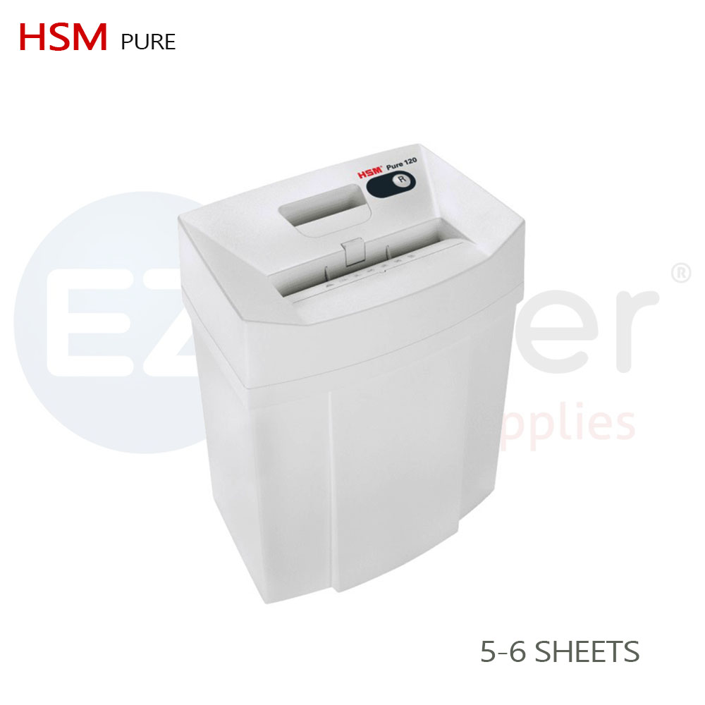 HSM PURE HS120C crosscut shredder,4x25mm