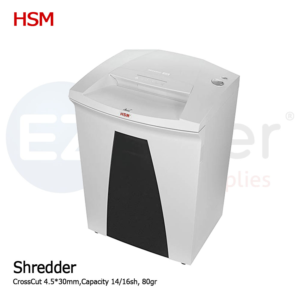 HSM SECURIO Shredder B24C CrossCut 4.5*30mm,Capacity 14/16sh, 80gr