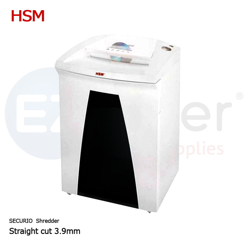 HSM SECURIO  Shredder B24-S4 Straight cut 3.9mm, 19/21SH + CD