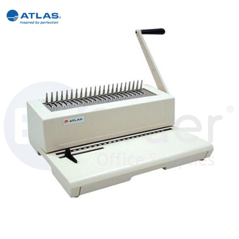 Atlas BM2-2115, Plastic spiral binding machine, Electrical Punching