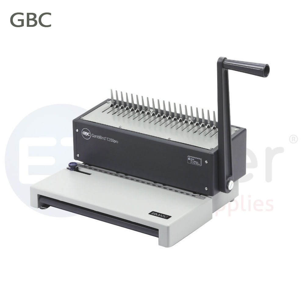 GBC C150 plastic bind.machine, Binds-450sh, Punching Capacity-20shets 80gr