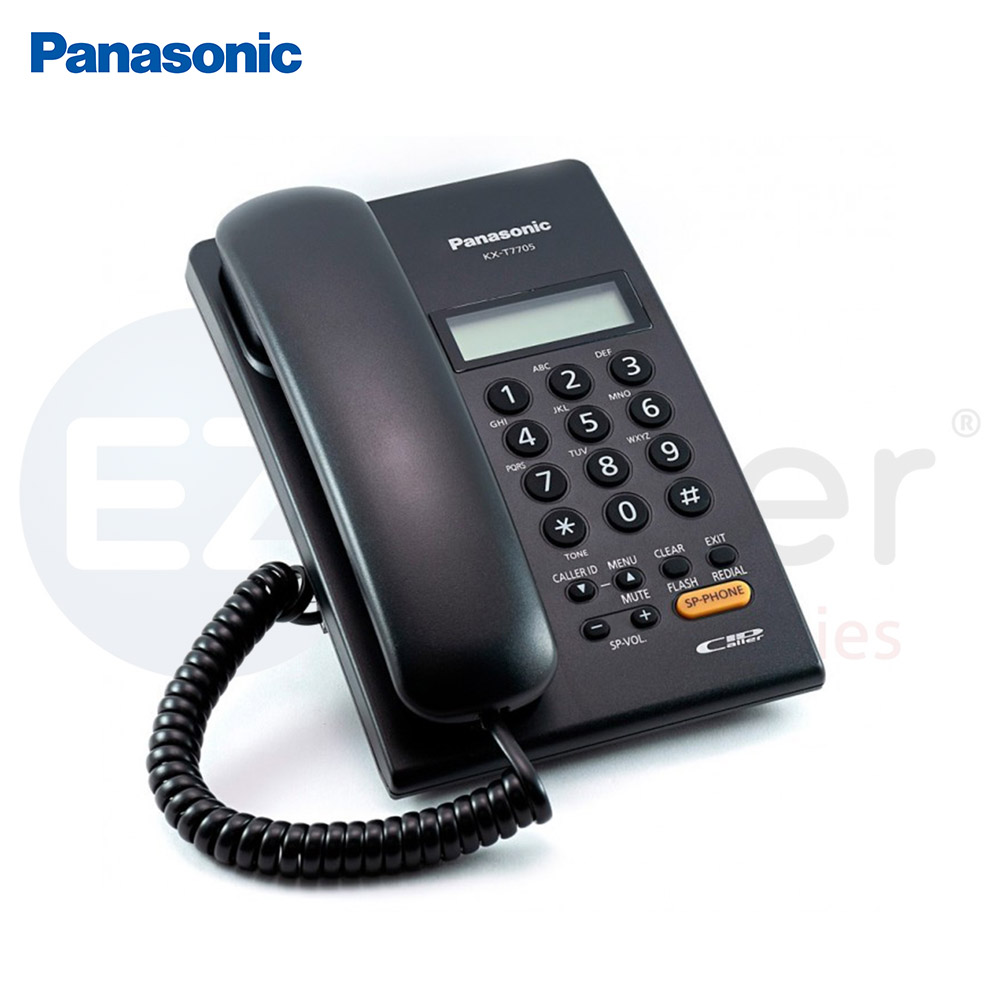 Panasonic KX-T7705 single line phone, Caller ID,  Speakerphone