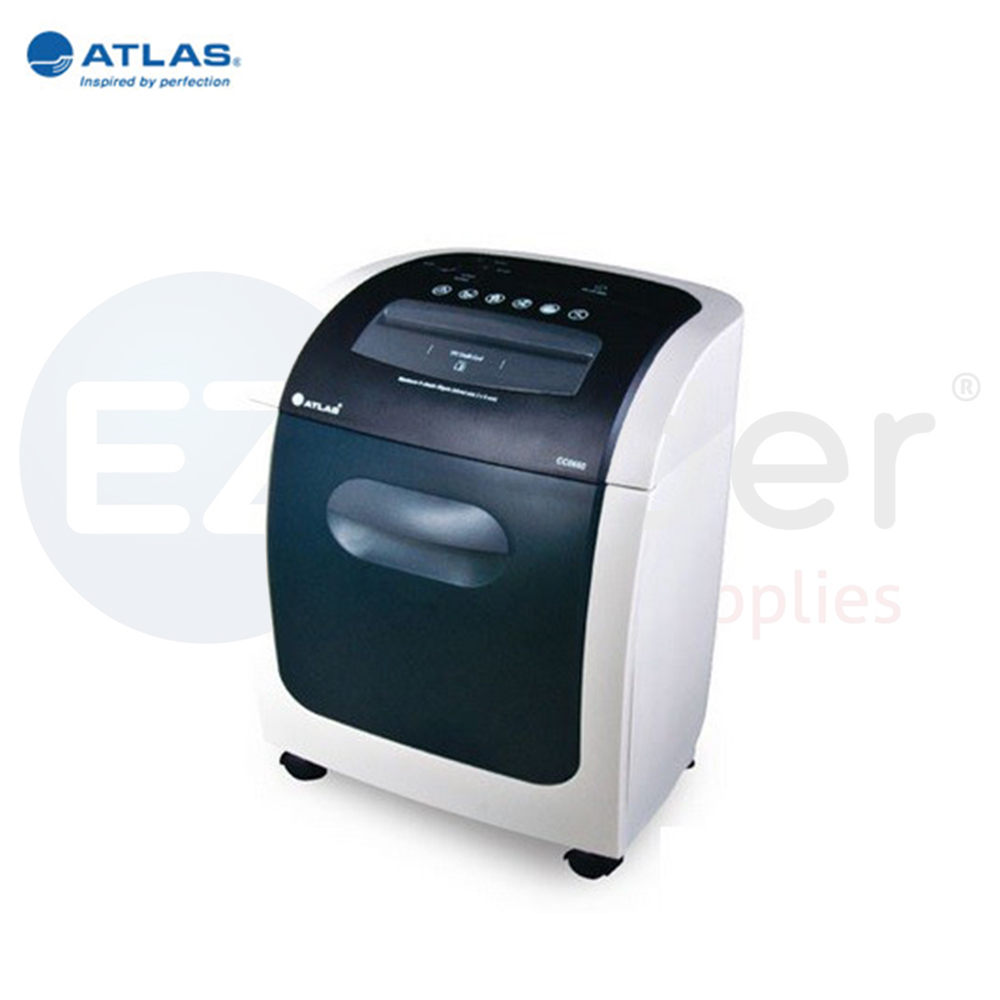 Atlas Shredder, CC0660, cross cut, 2*6MM, Max, Capacity-6 sheets