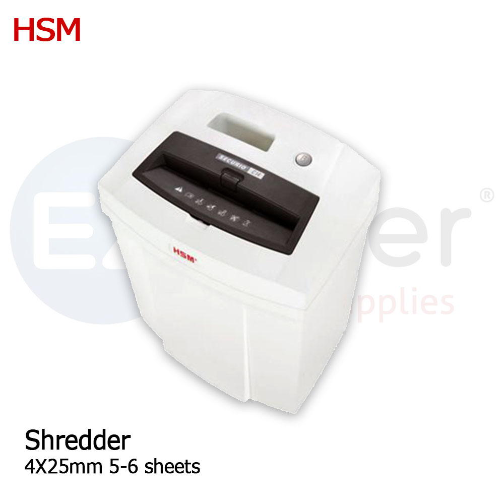 HSM Shredder HSC16C 4X25mm 5-6 sheets