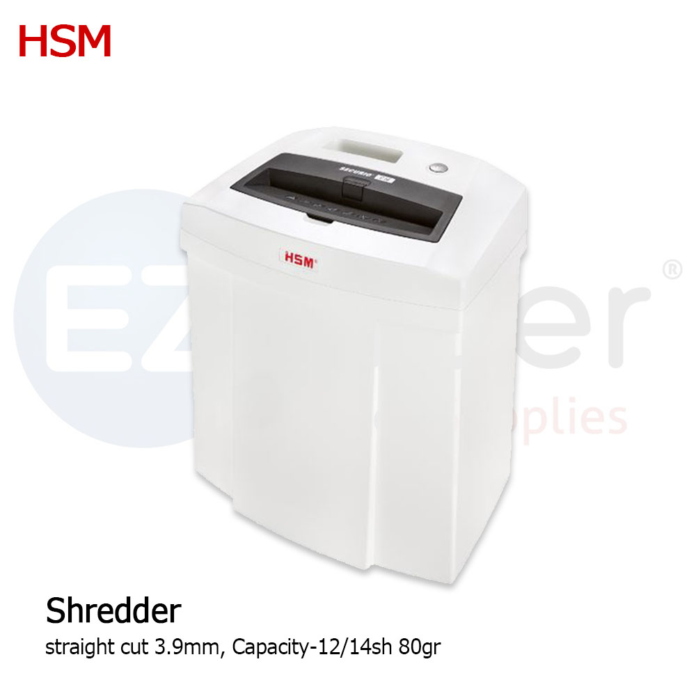 HSM SECURIO  Shredder SHC16S4 straight cut 3.9mm, Capacity-12/14sh 80gr