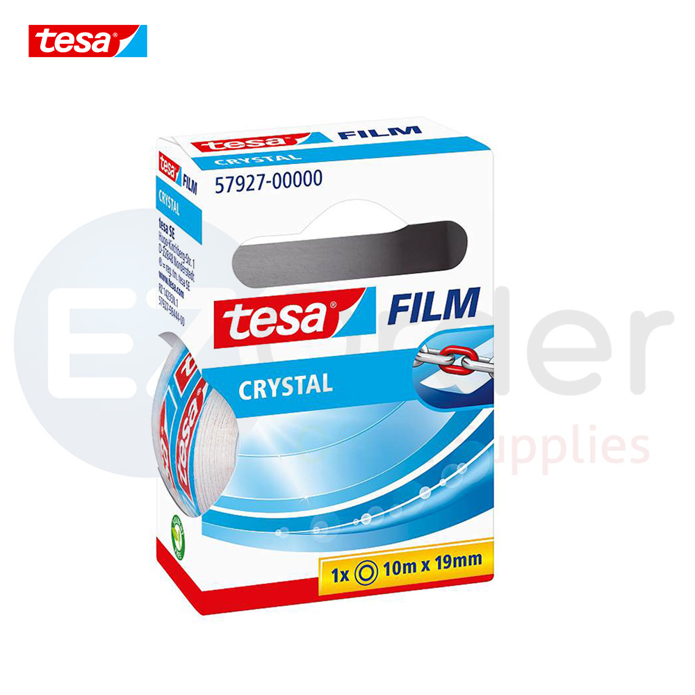 Tesa adhesive tape 12mmx10m crystal(box of 12)