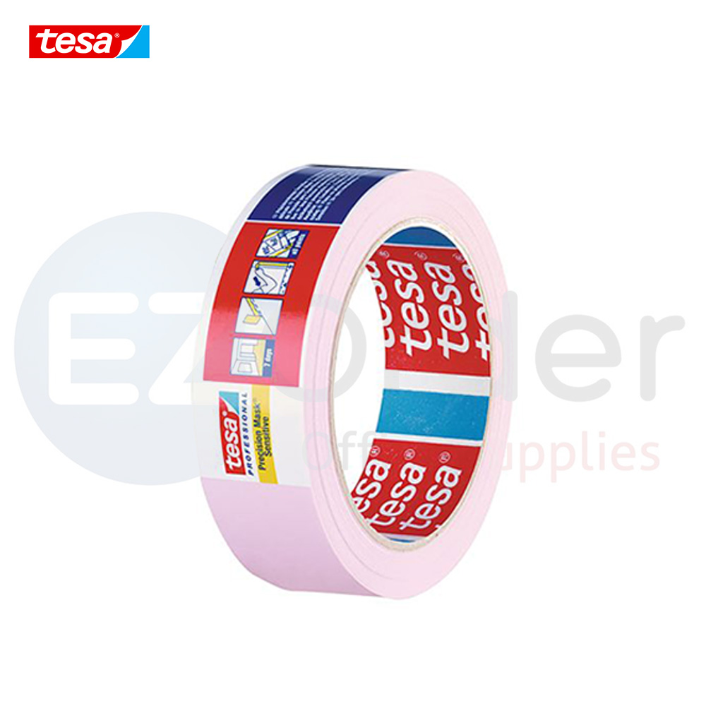 Tesa double sided tape 10mmx50m pink