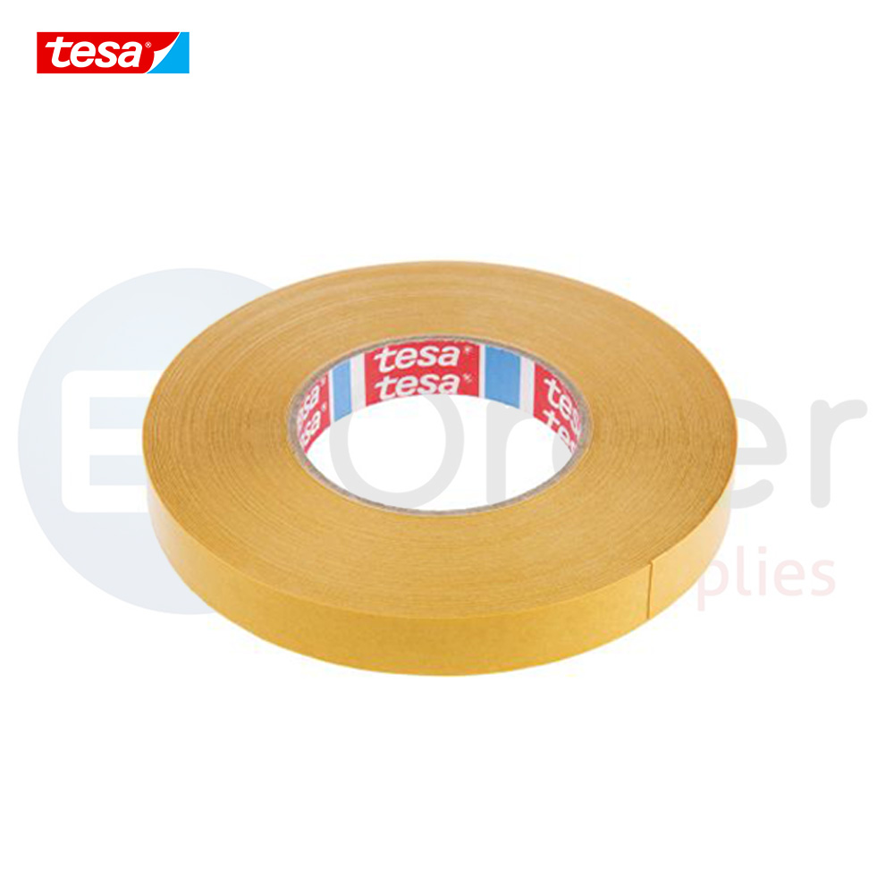 +Tesa double sided tape 19mmx50m yellow