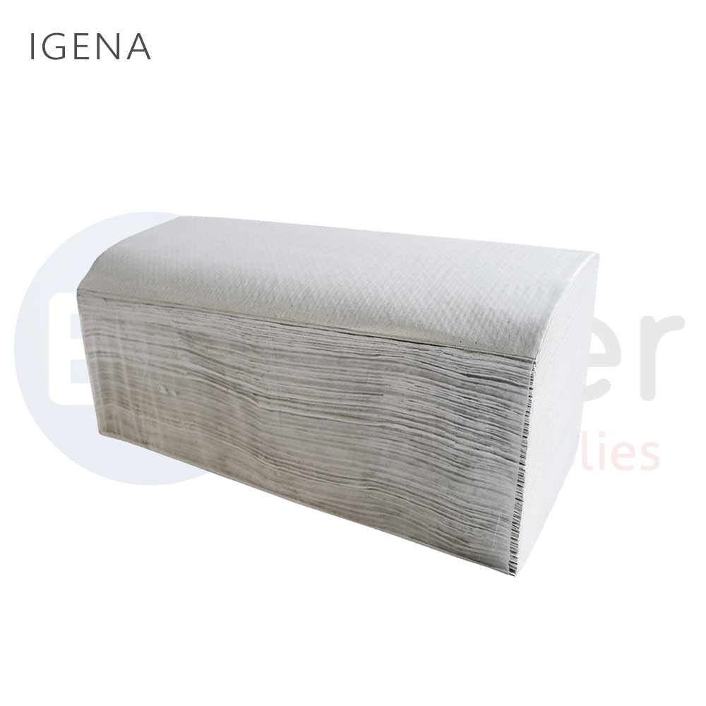 Igena hand towel Grey (20 per box=5000 towels)