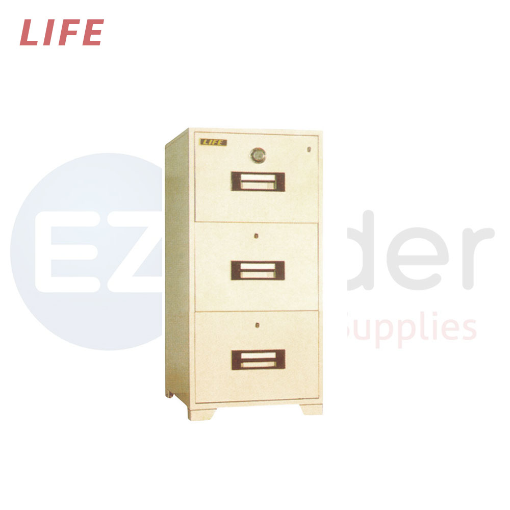 LIFE fire resistant cabinet 3 drawers
