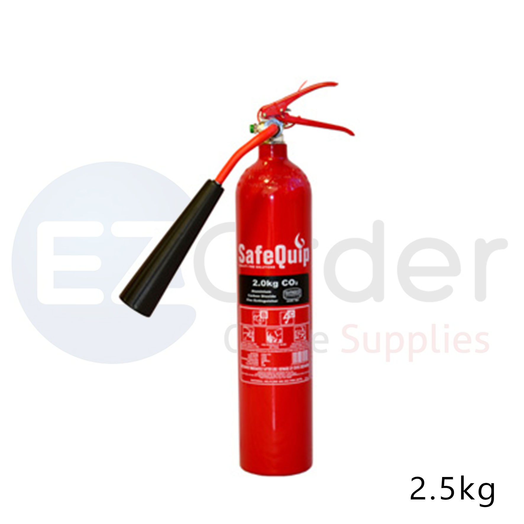 Fire extinguisher, CO2, 2kg.