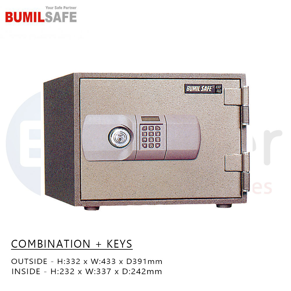 Bumil SD-102 Safe fireresistant,combination & key