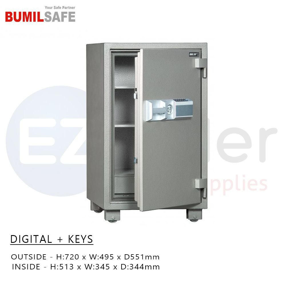 Bumil ESD-105, Safe fire resistant Digital/key, 127Kg