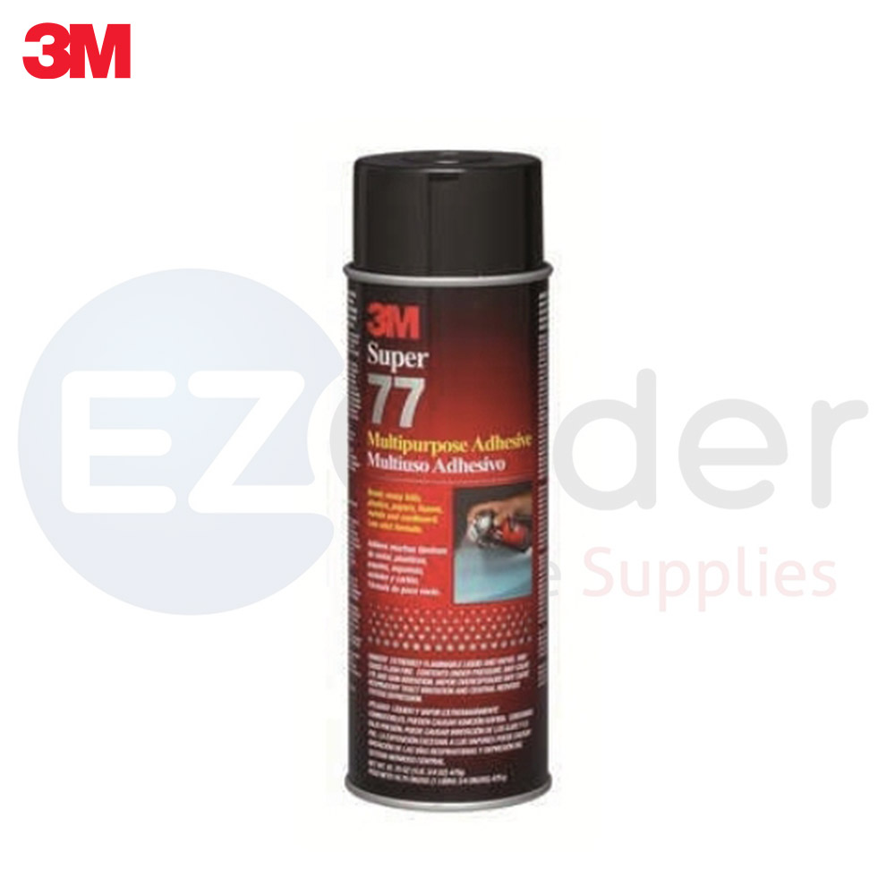 Spray adhesive, 3M,SUPER 77, 16.75oz.(385 G}