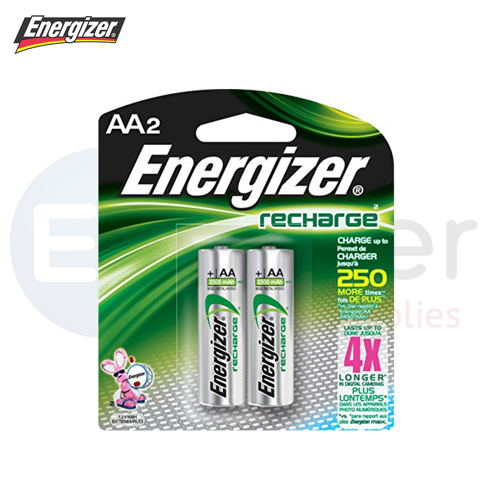 Chargeur de piles ENERGIZER compact AA 2300mAh ALL WHAT OFFICE NEEDS