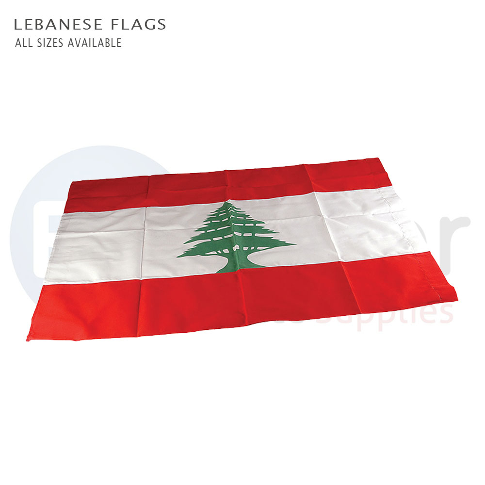 #Lebanese flags, different sizes