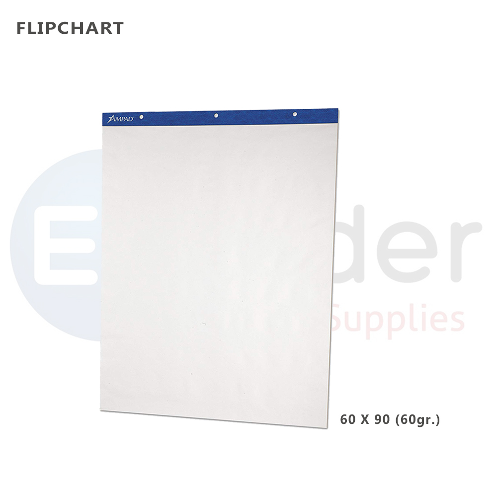 Flipchart pad 60 x 90,  25 sheets