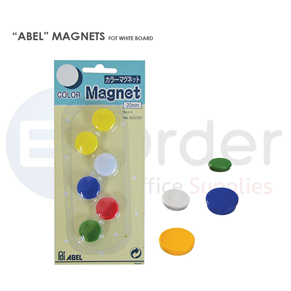 Magnets for white boards 6 pcs , diameter 30mm