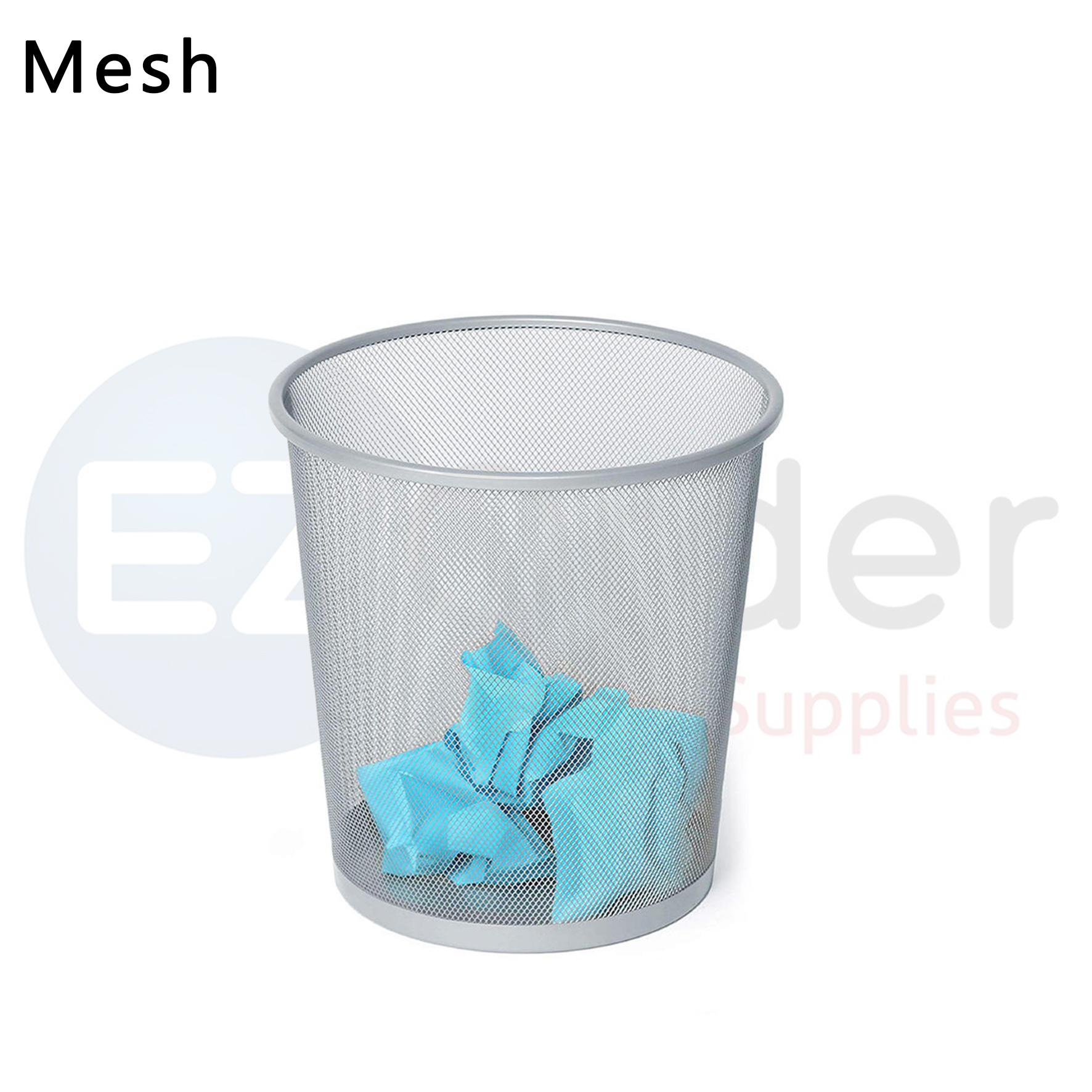 Mesh Waste basket round shape,Dia:295mm H:345mm