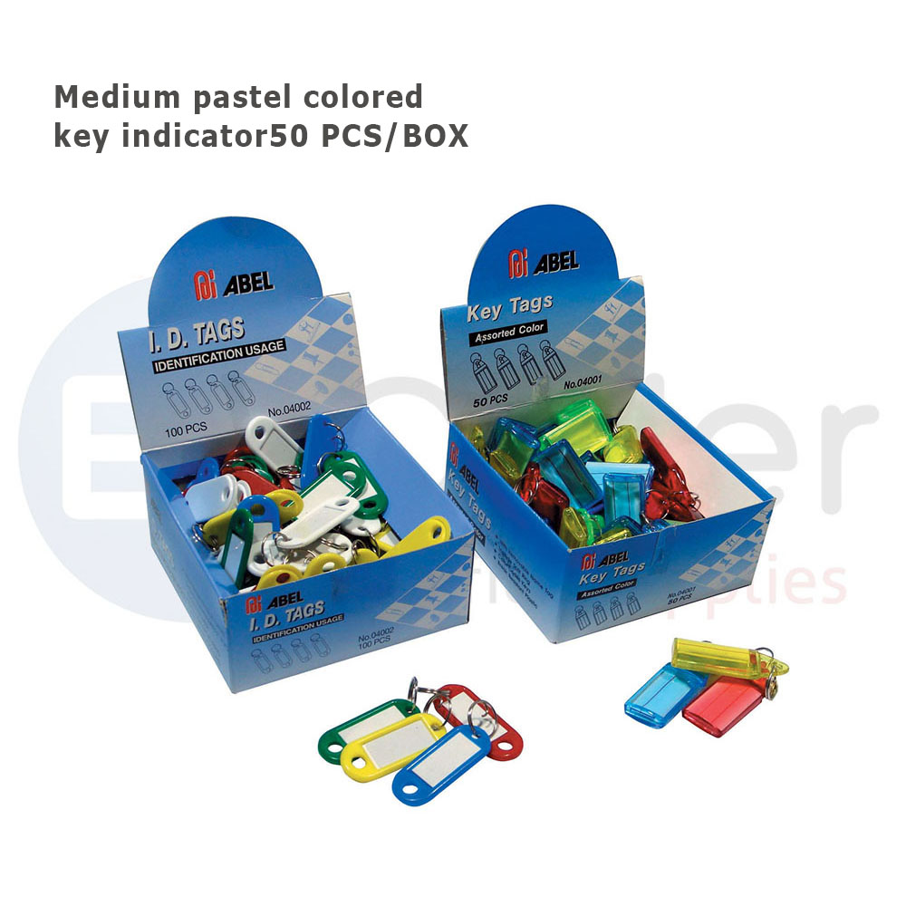 Key indicator medium pastel colors (50 PC)