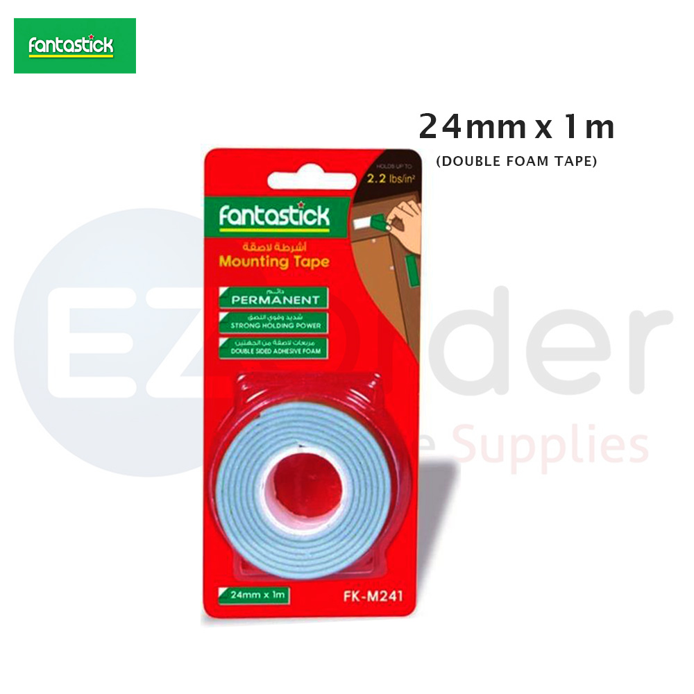 Fantastic double sided tape w/foam 24mmX1m