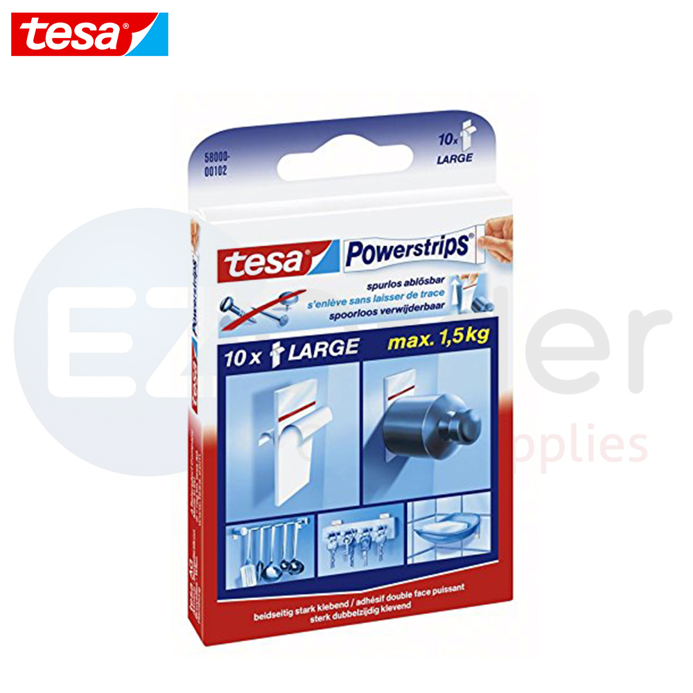 Tesa power strip 5cm*2cm pack/10