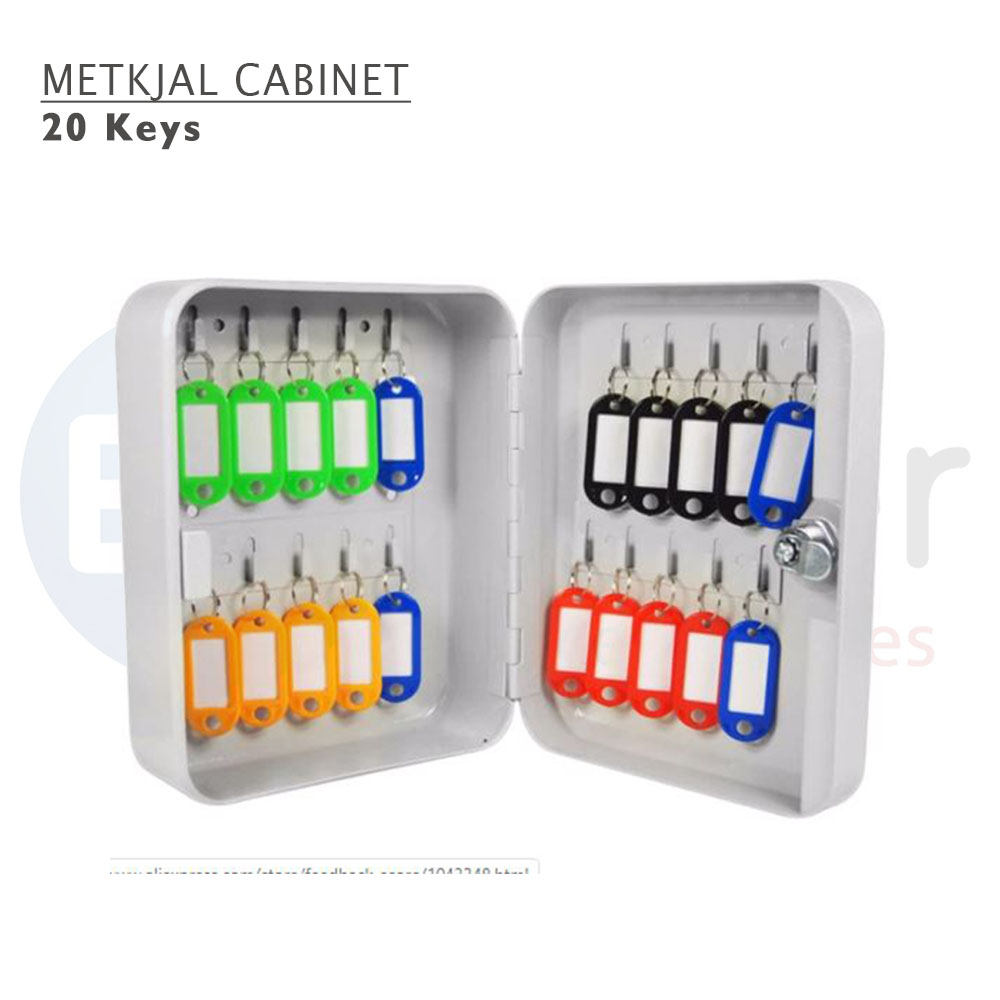 Key cabinet metal 25CM capacity 20 keys