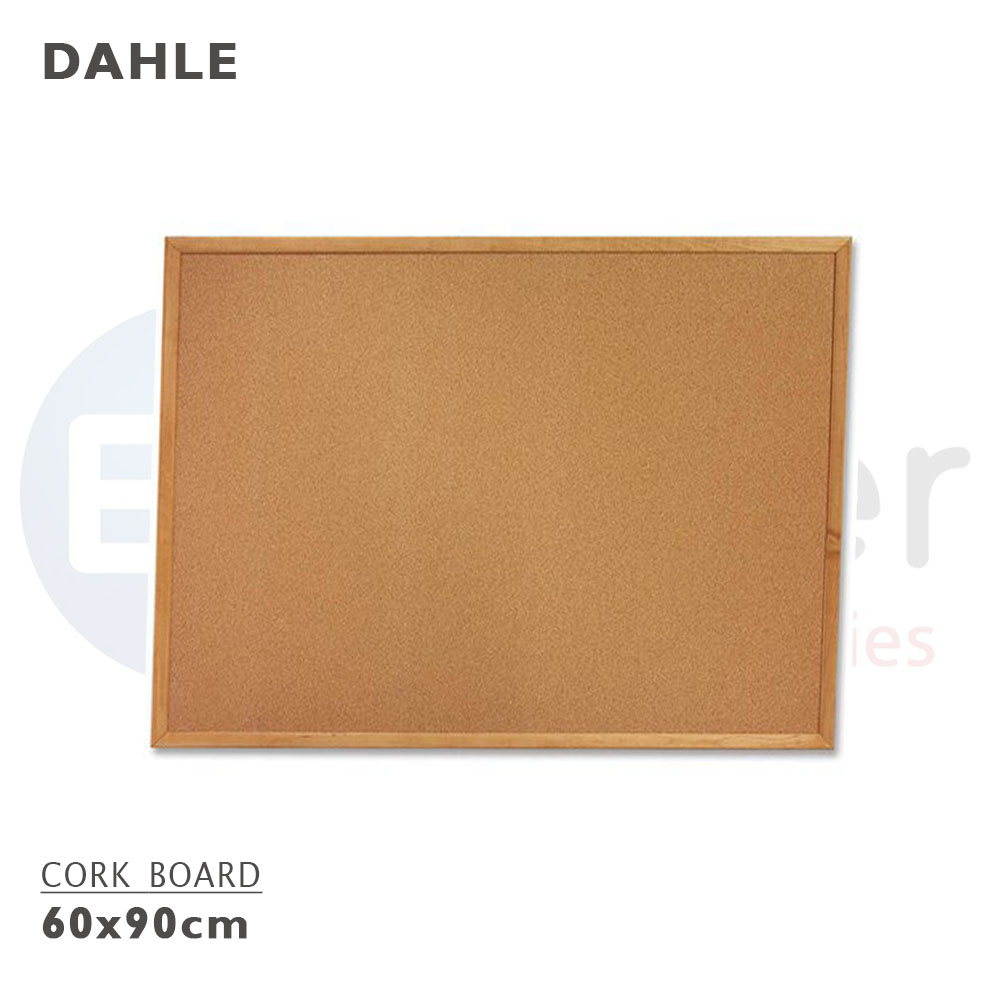 Dahle Cork board,w/ wooden frame,60*90cm