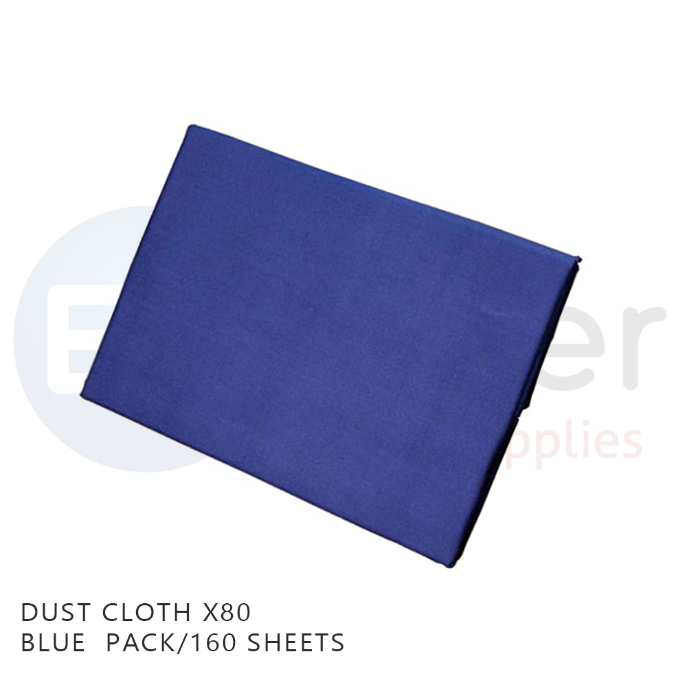 Dust Cloth X80 BLUE  pack/160 sheets (31*42.67cm)