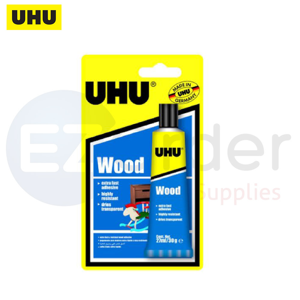+UHU , glue for all wood extra fast, 30gr