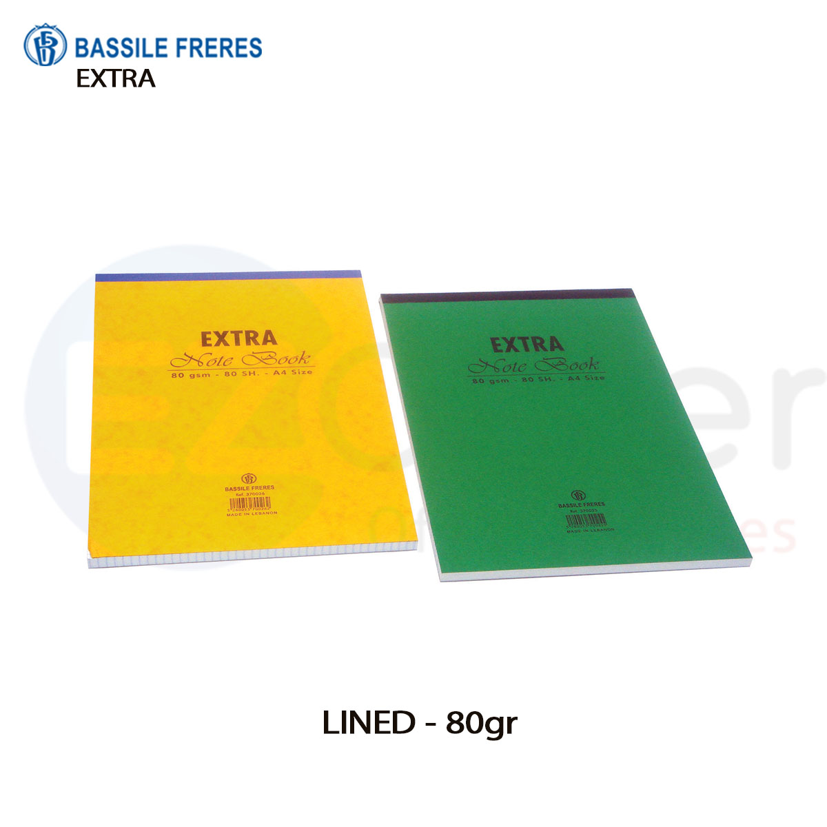 +Extra Note pad A4 ruled 80 sheets, 80gr