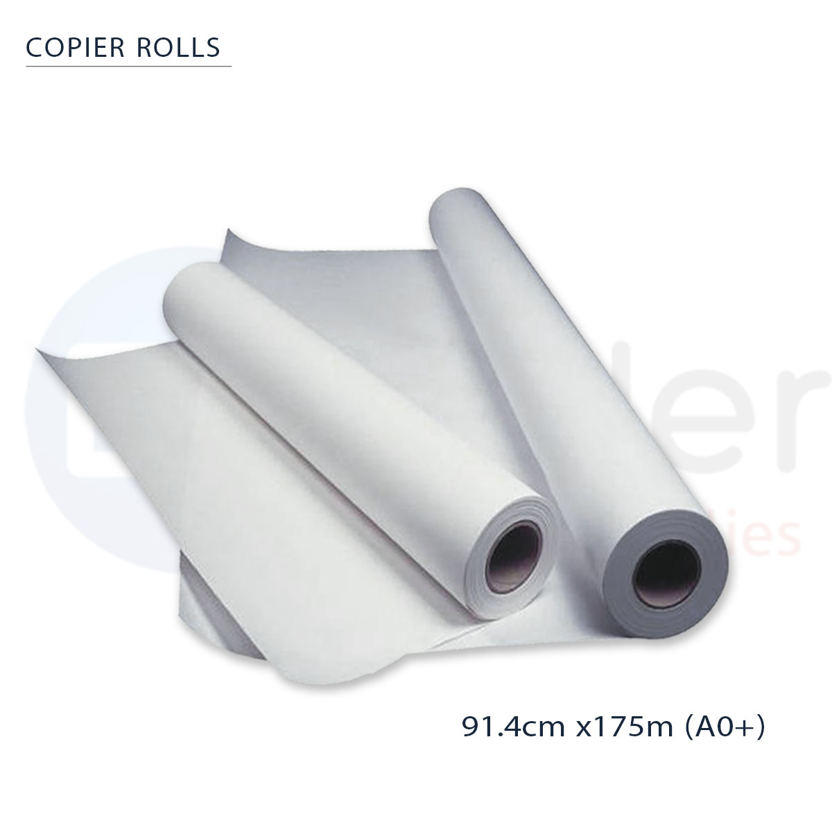 Copier roll 80gr. 91.4cmx175m, A0+,core-7.5cm, KANGAS