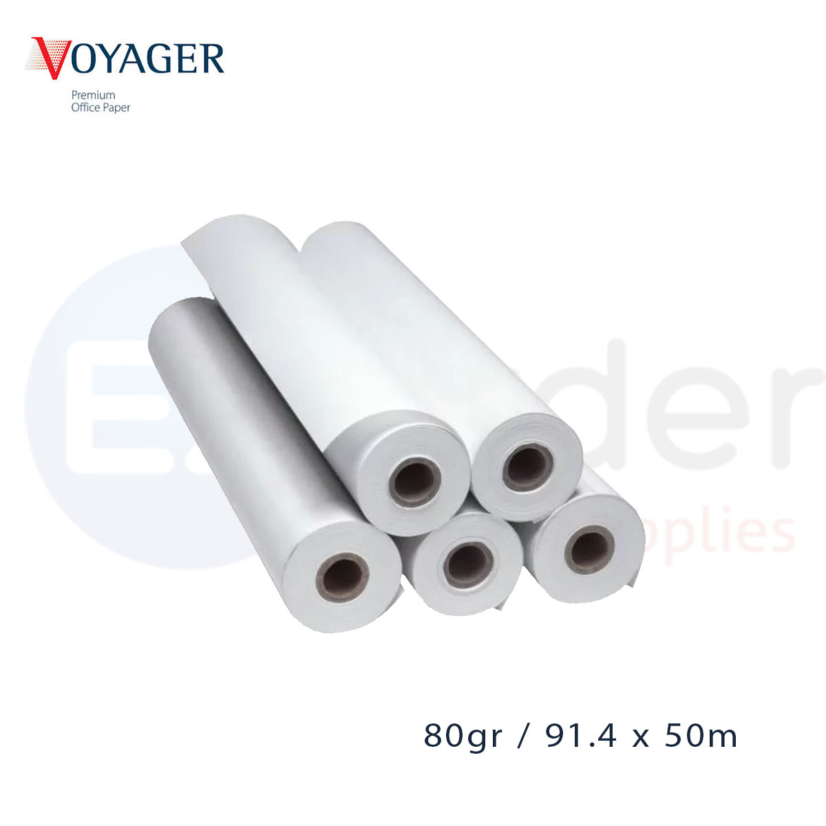 Plotter roll (91.4cmx50m) 80gr, A0+,  VOYAGER